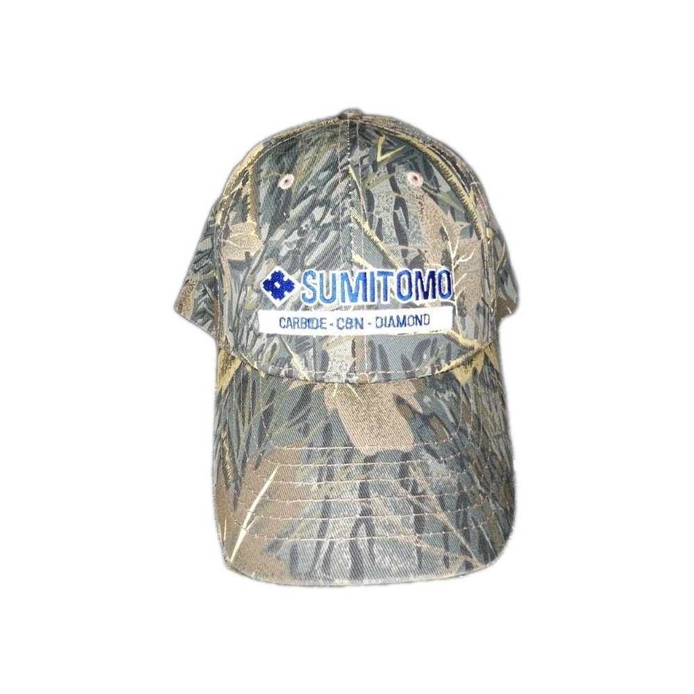 Sumitomo Carbide CBN Diamond Machine Tooling Metals Hat Cap Camouflage Strapback